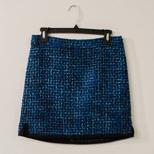 J. Crew Wool Mini Skirt